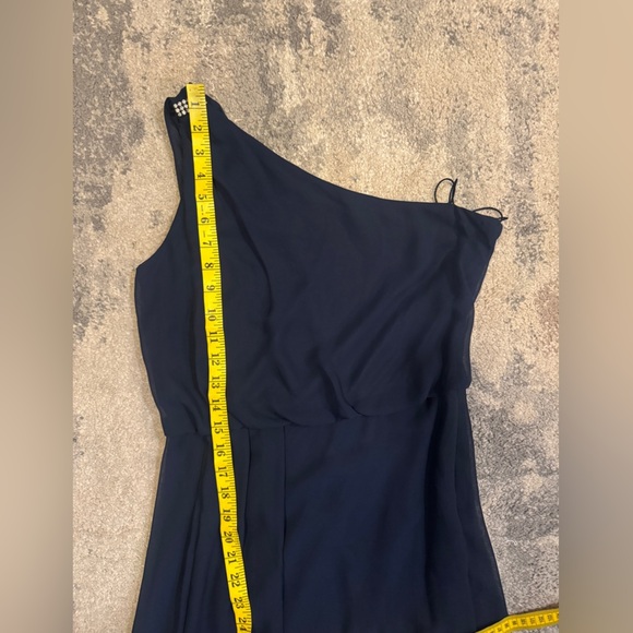 Adrianna Blue Formal  One-Shoulder Dress - Picture 8 of 9